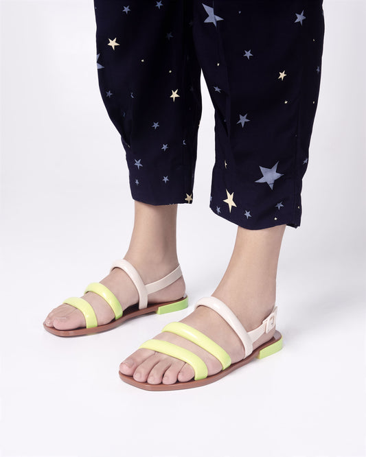 Sandalias MELISSA Essential Wave Brown Yellow AD