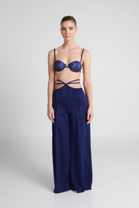 Pantalon Largo Ancora Crescendo Navy