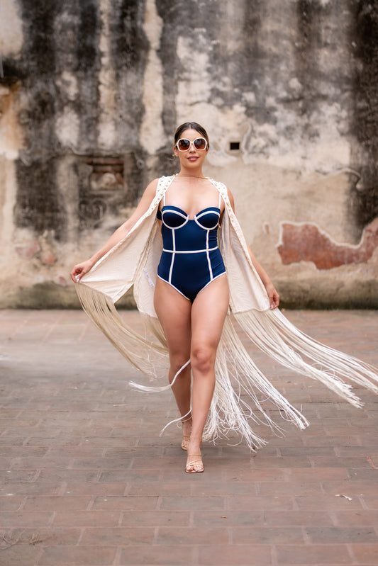 Traje de baño ANCORA - Auréa Navy