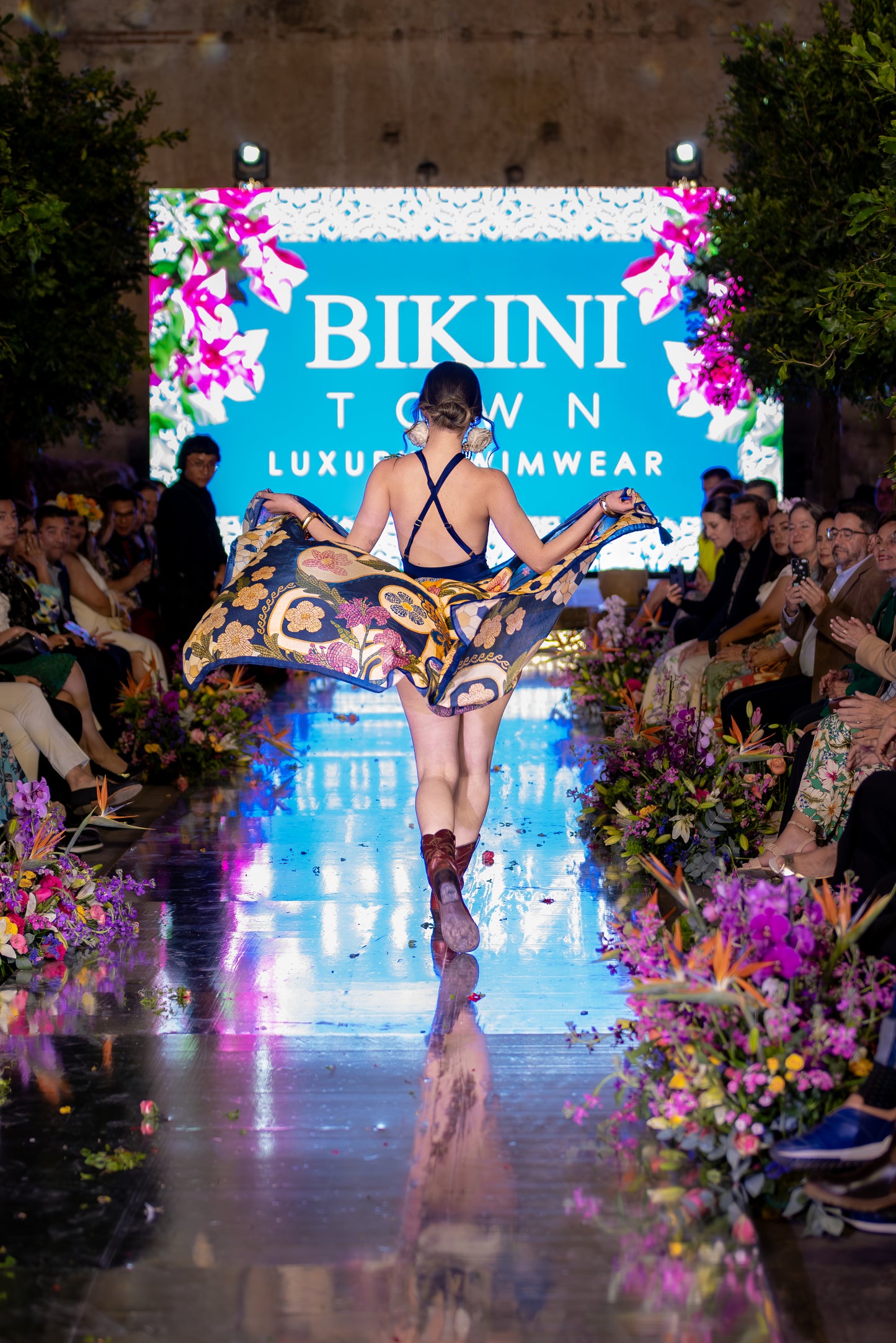 AGUA BENDITA Marine Fiore Beachwear