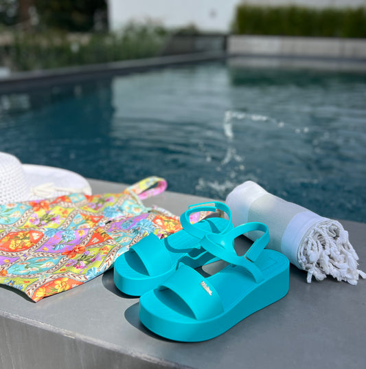 Sandalias MELISSA Sun Laguna Platform Blue AD