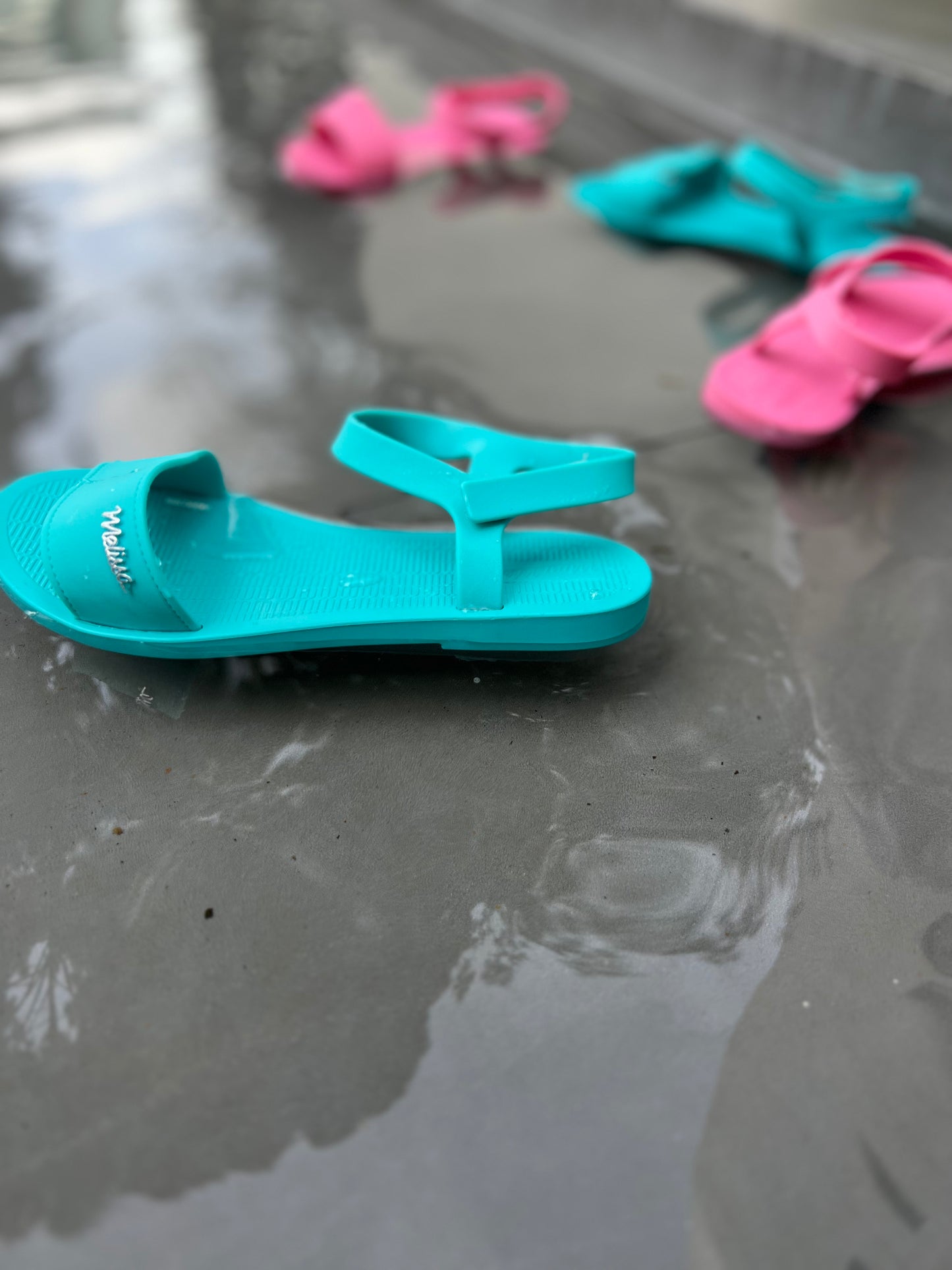 Sandalias Mini MELISSA Sun Laguna Pink Infantil