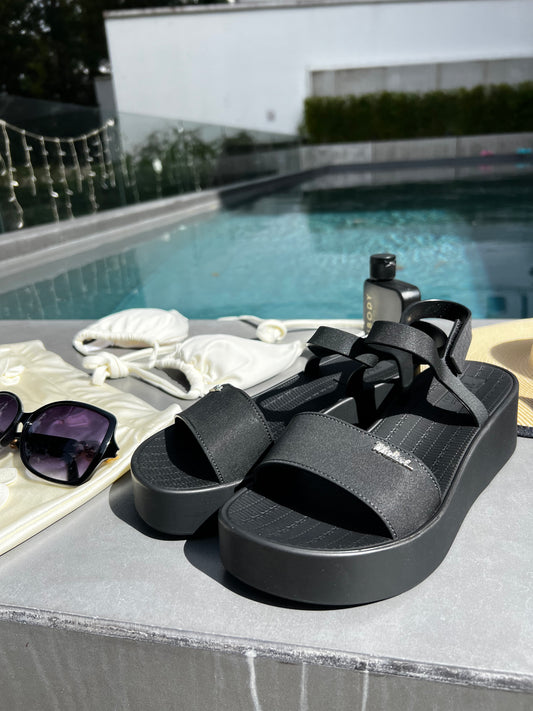 Sandalias MELISSA Sun Laguna Platform Black AD