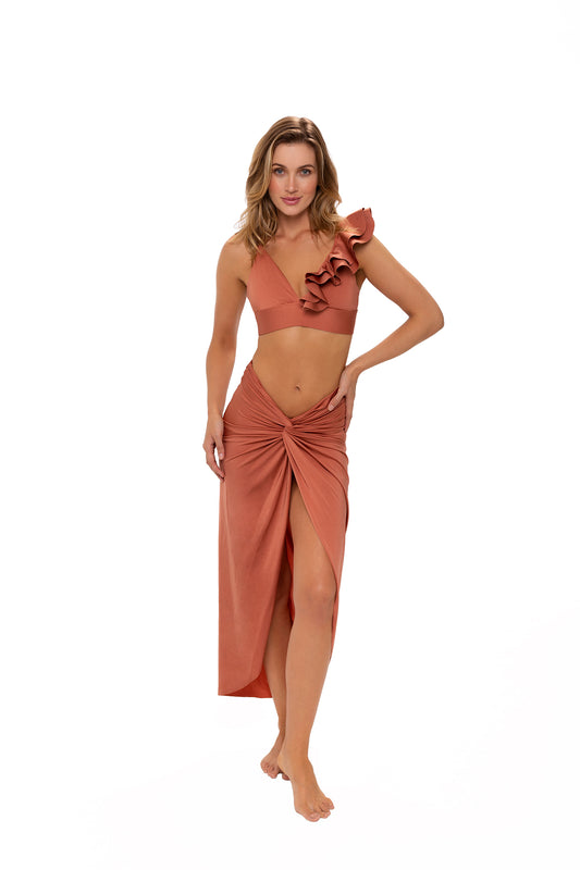 Salida de baño MILONGA Luxury Bronce