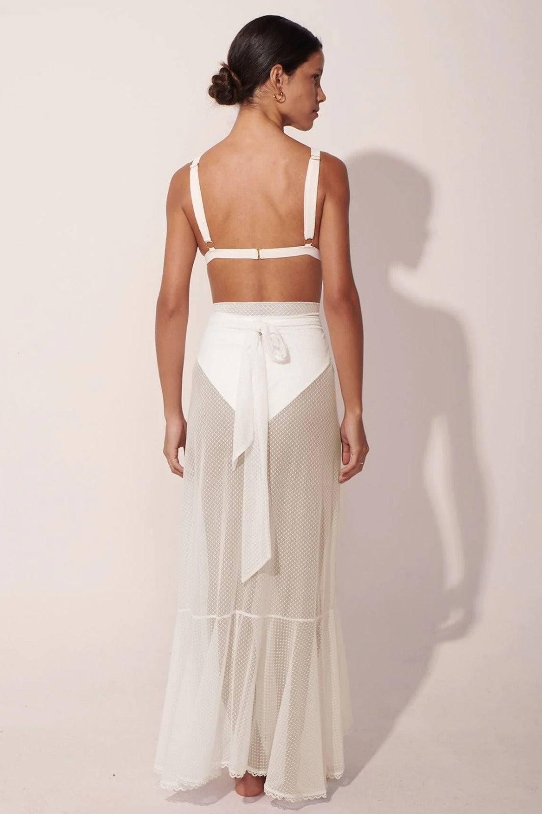 ANCORA The Sprinkled Ivory Bathrobe