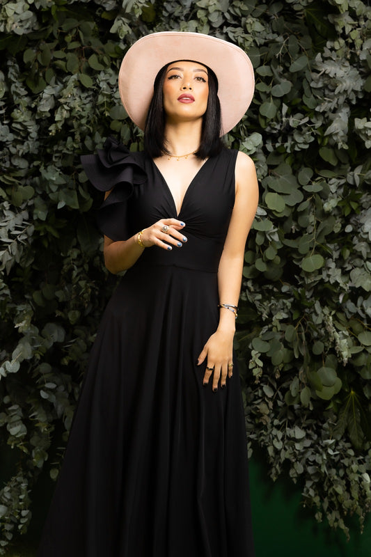 Vestido PAULA TRIVIÑO Paloma Negro