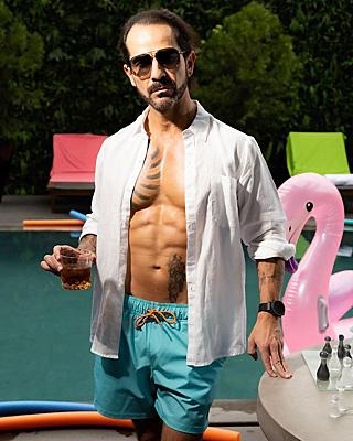 Men's Swim Trunks Kosta Celeste