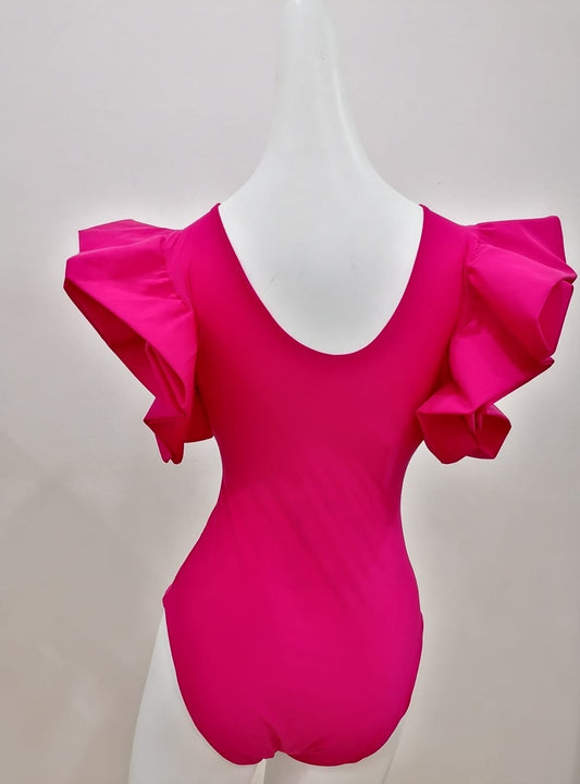 Traje de baño PAULA TRIVIÑO Nicol Fucsia - onepiece