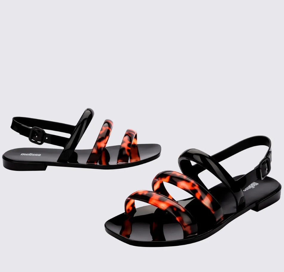Sandalias MELISSA Essential Wave Black Tortoise AD
