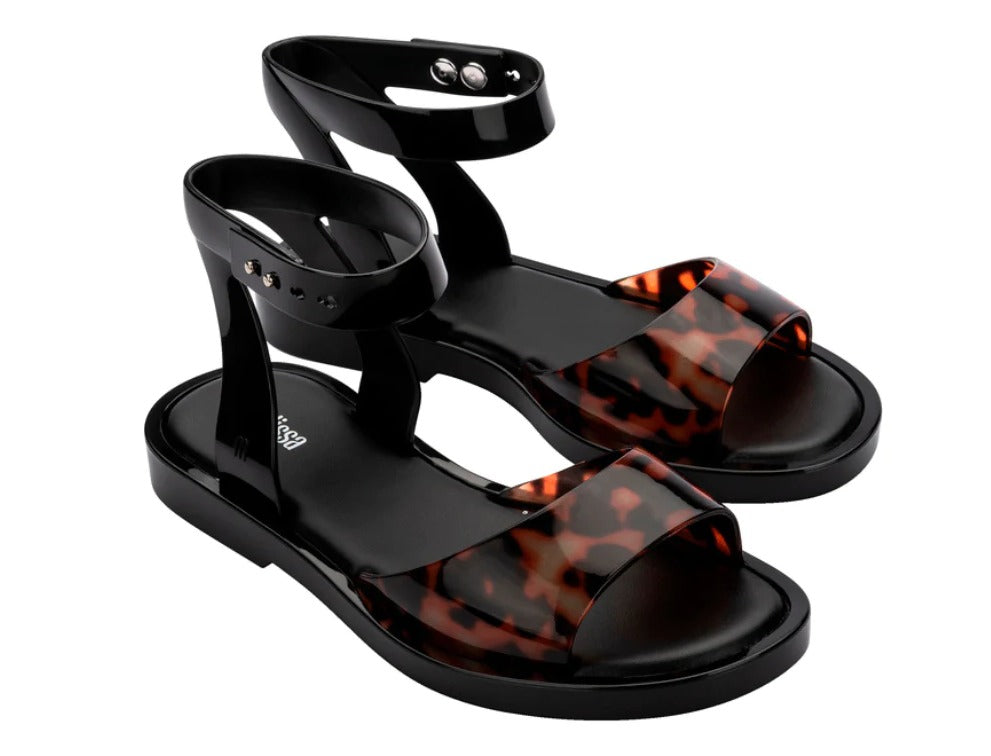 Sandalias MELISSA Nina Sandal Black Tortoise AD