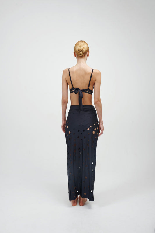 Salida de baño ANCORA The Glittering Dots Skirt Black