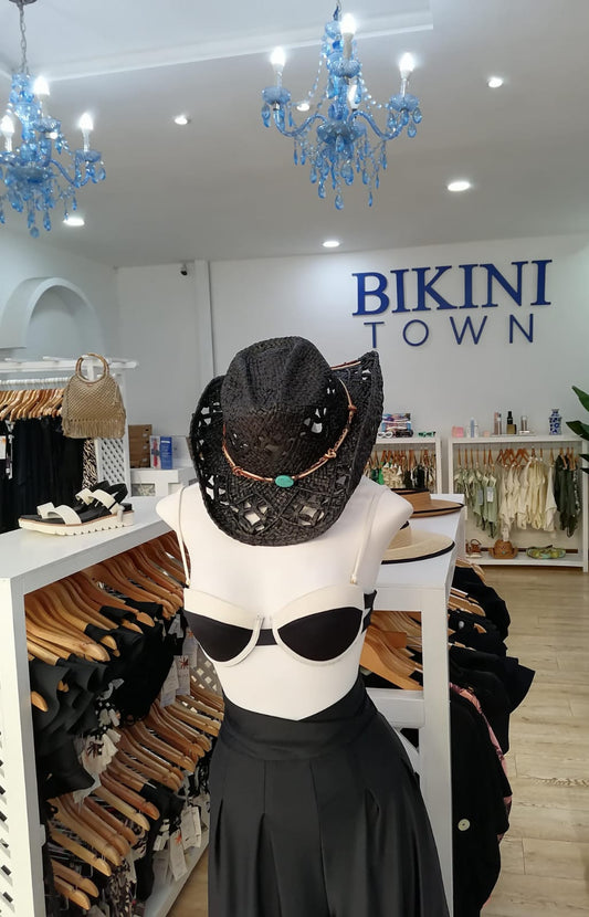 Sombrero de verano - Negro