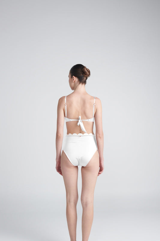 BOTTOM Highwaist ANCORA - Hardy Haven Ivory