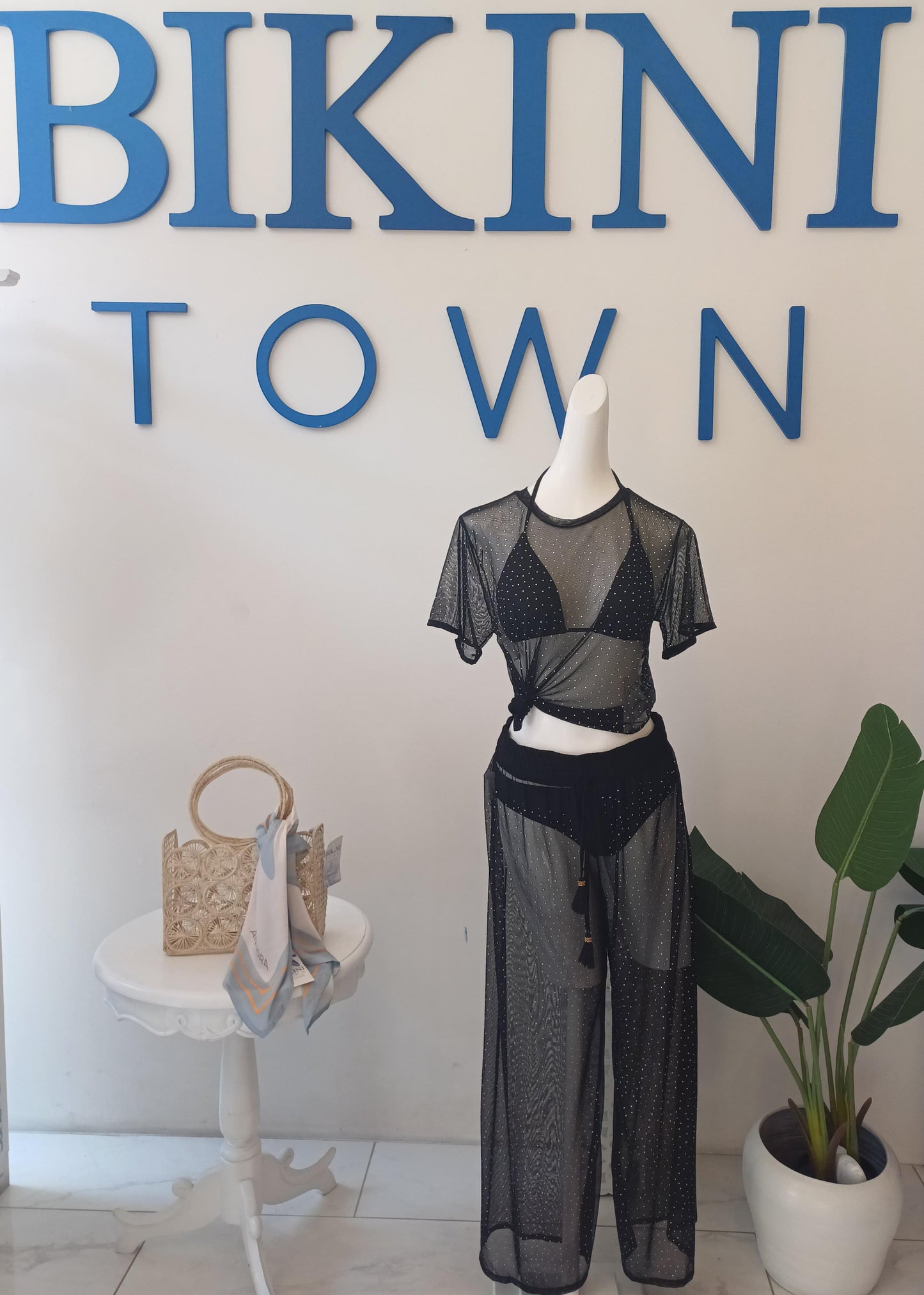 Pantalón Largo MILONGA Palette-Negro