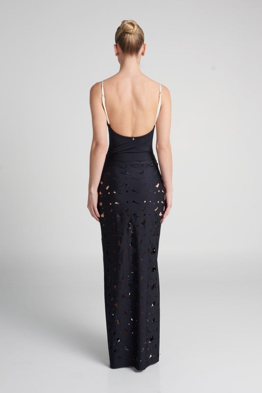 Salida de baño ANCORA Aether Black