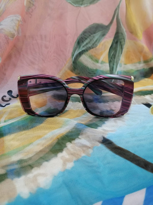 Lentes de sol con protección UV - Rojo/Verde