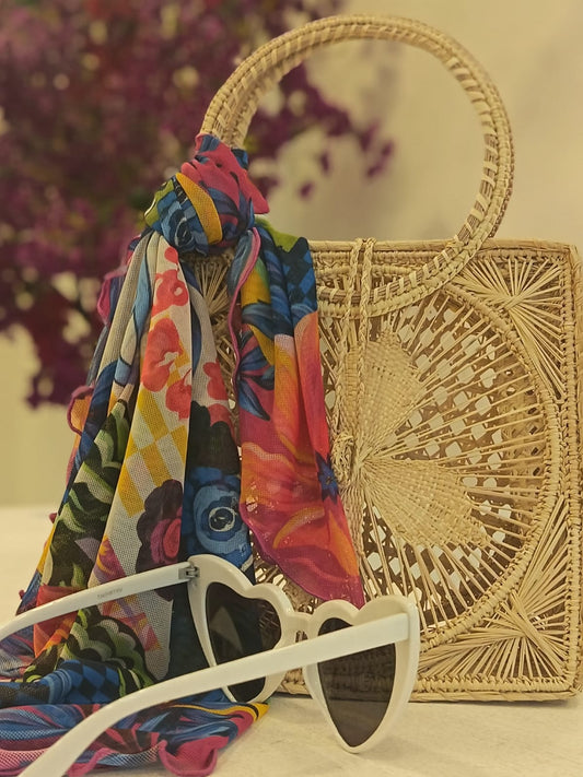 Lentes de sol con protección UV - Corazón Blancos