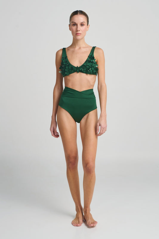 Bottom Highwaist ANCORA - Aúlea Green