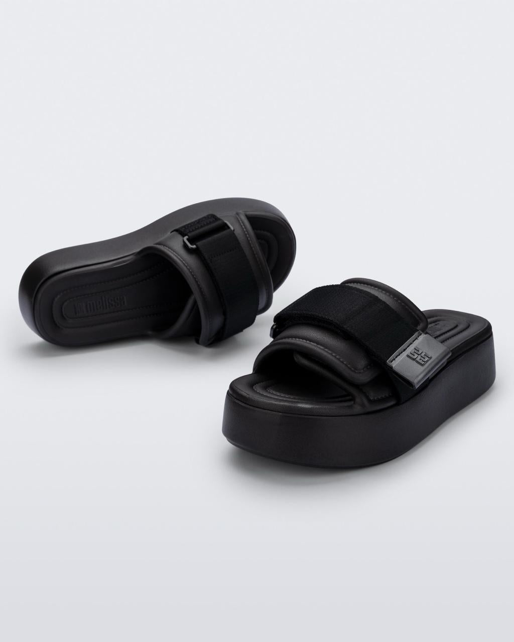 Sandalias Melissa Free Fuzzy Slide Platf
