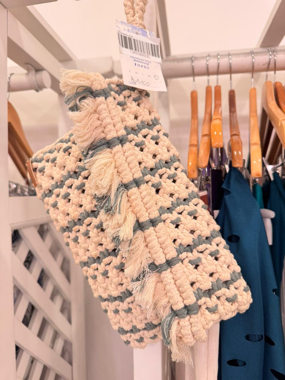 Bolso Pequeño De Mano Cuadrada Turmalina