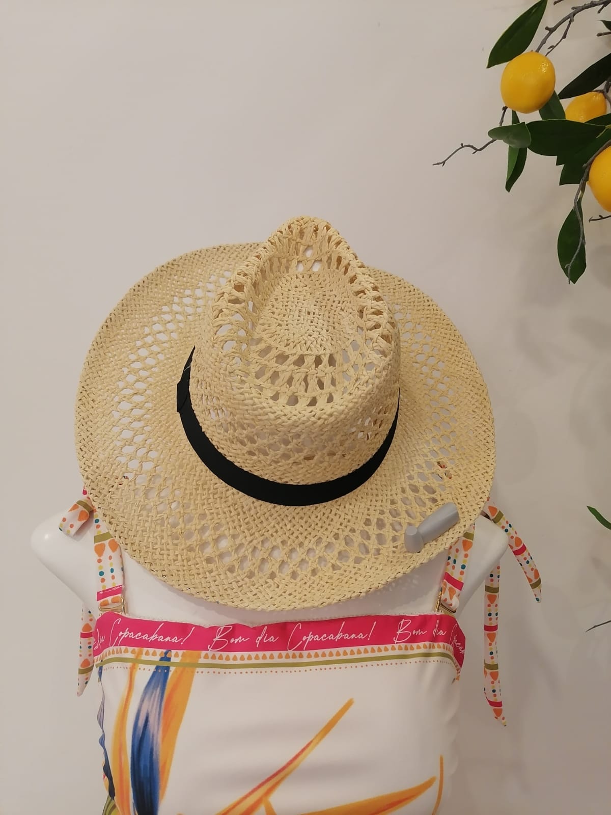 Cowboy Hat with Black Band