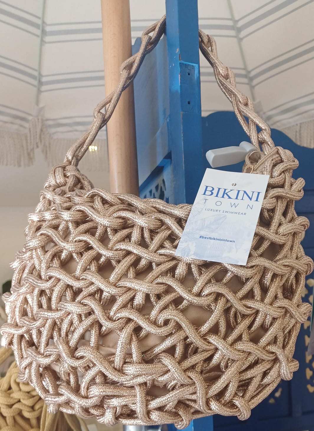 Bolso Bohemio Dorado