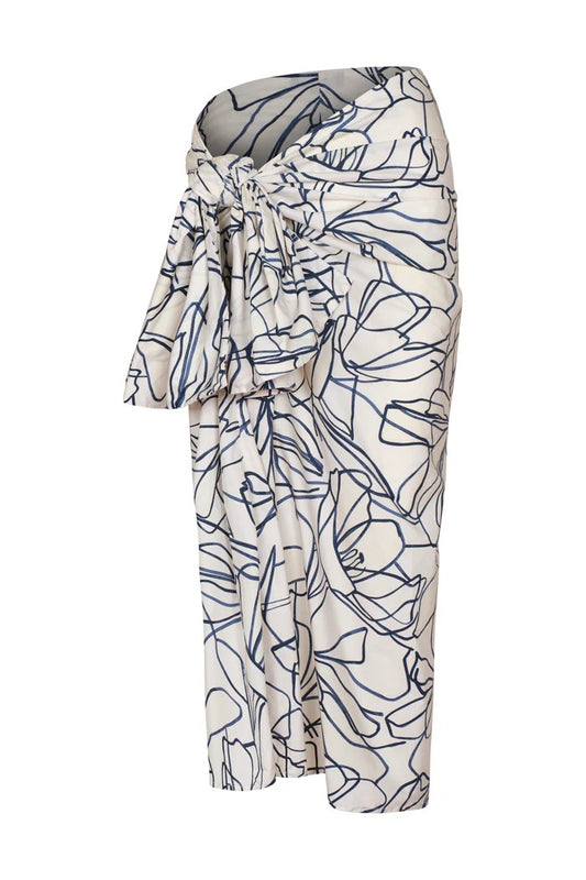 Falda Larga PADOVA Isola Ivory Navy