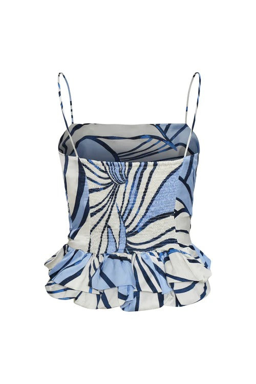 Crop Top Padova Maia Ivory Navy