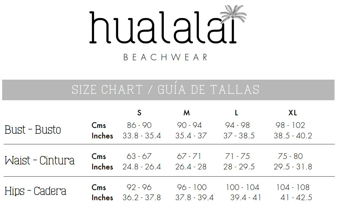 TOP triángulo HUALALAI - Coral Neón