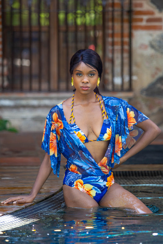 Traje de baño MILONGA Paisley - Swimwear + Cover Up
