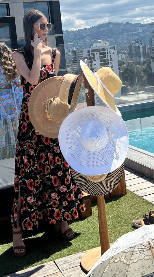 Sombrero de verano Caladito Blanco