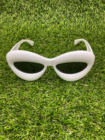 Sunglasses with UV protection - White