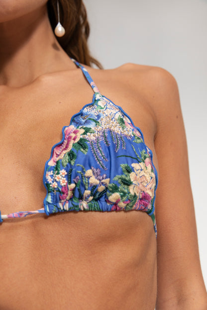 AGUA BENDITA Lolita Ivy Triangle Top