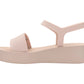 Sandalias MELISSA Sun Laguna Platform Beige AD