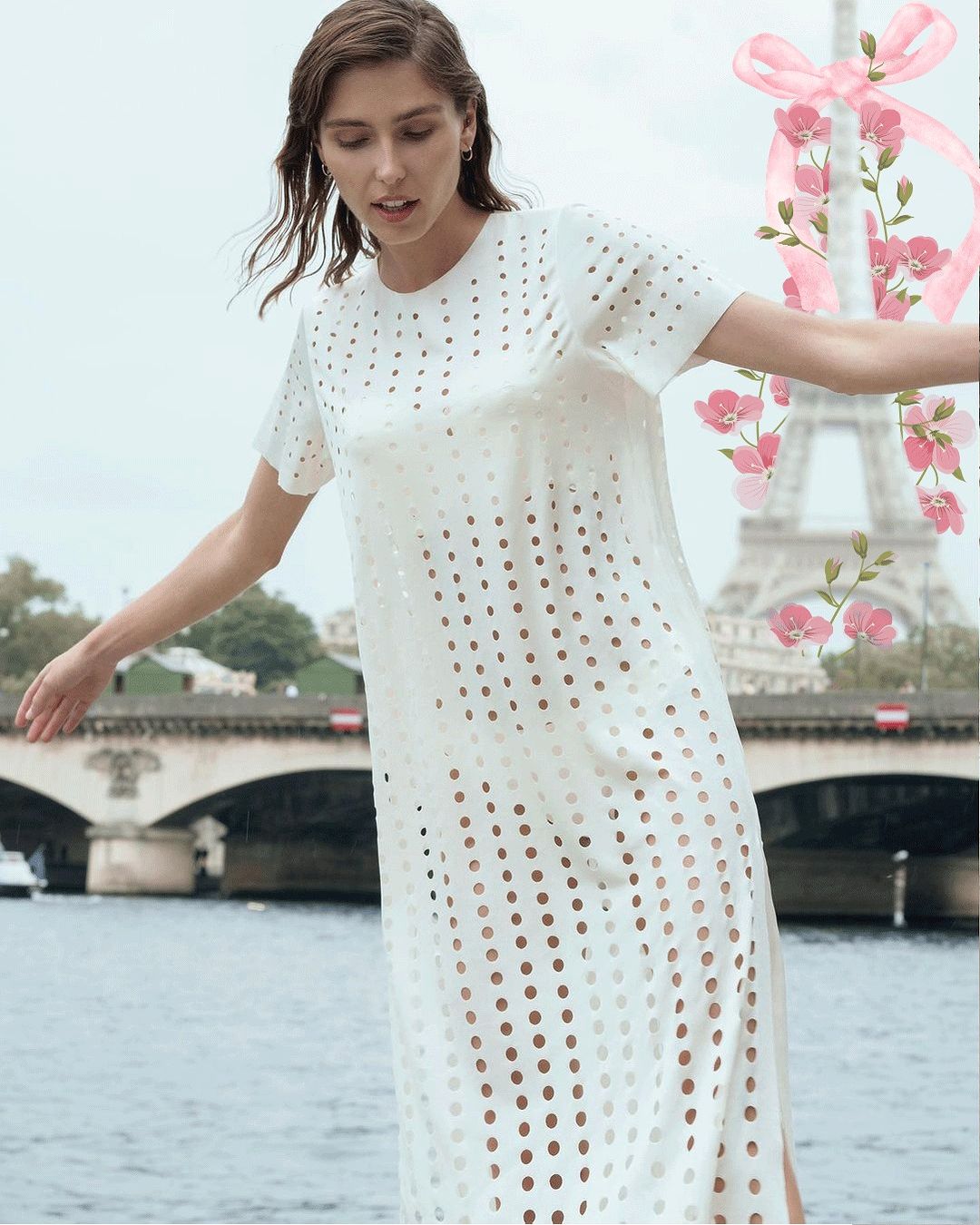 ANCORA dress - ivory