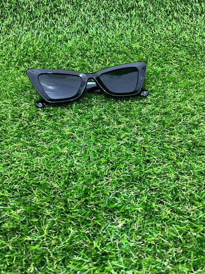 UV Protection Sunglasses - Black Cat Eye