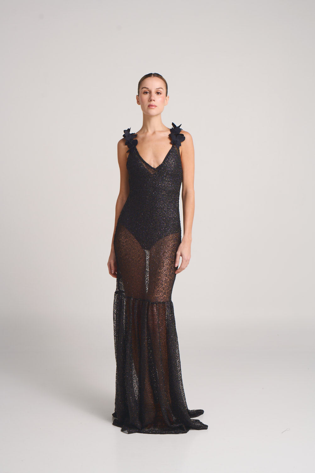 Vestido ANCORA  Auzé Negro