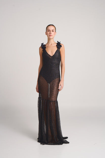Vestido ANCORA  Auzé Negro