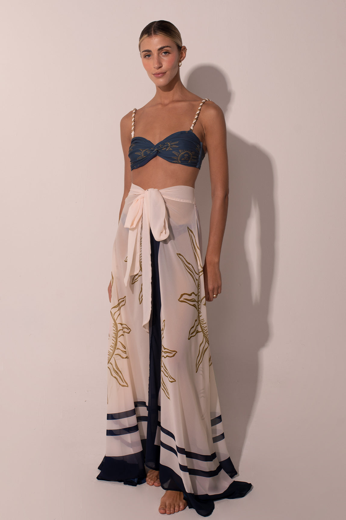 Salida de baño ANCORA - Beachwear Maxi Skirt
