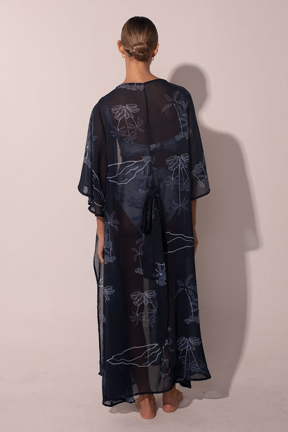 Kimono ANCORA - A Navy Coast