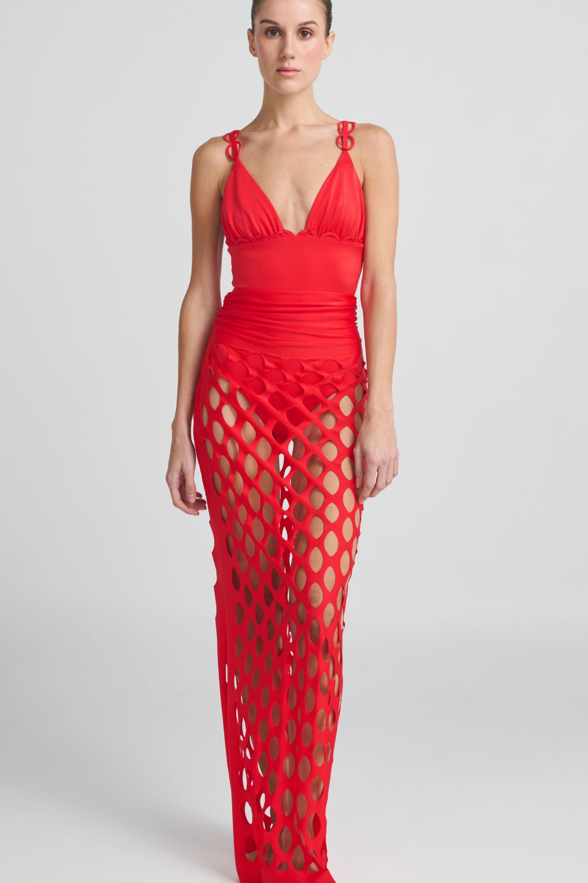Beach cover-up ANCORA Ondra Red