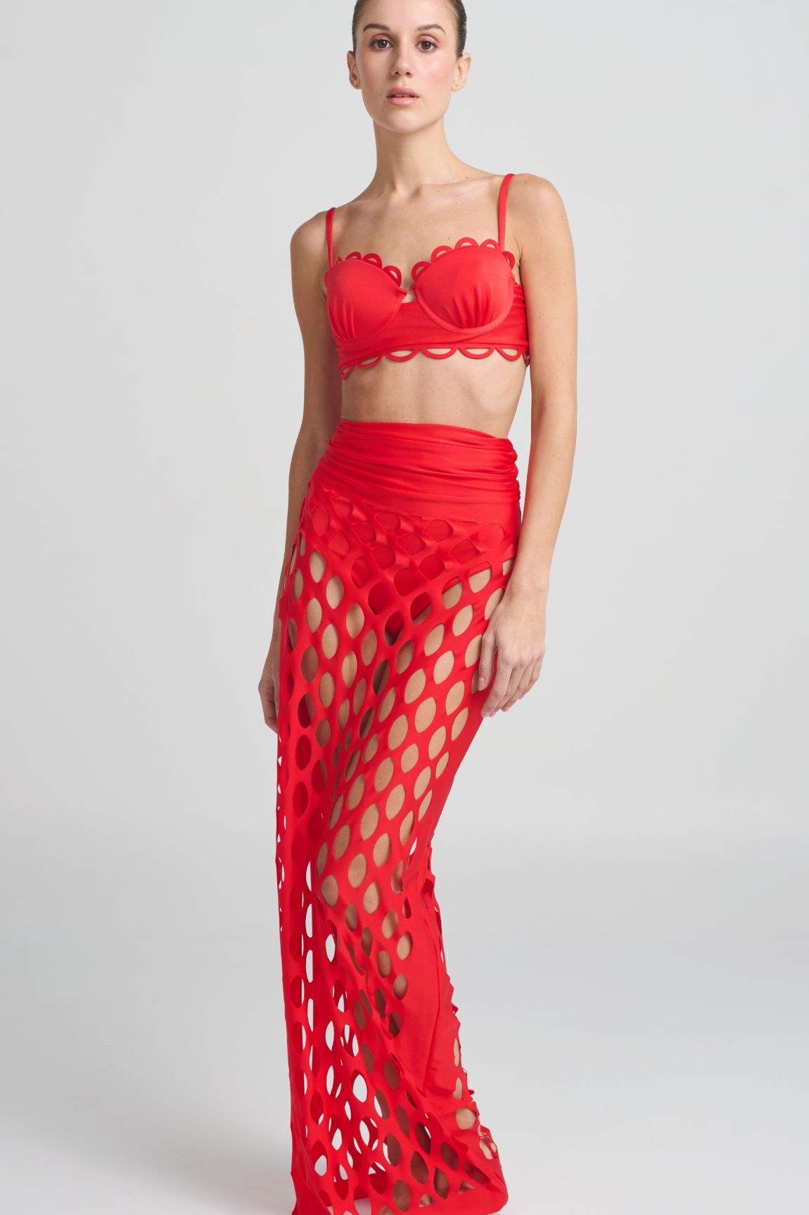 Beach cover-up ANCORA Ondra Red