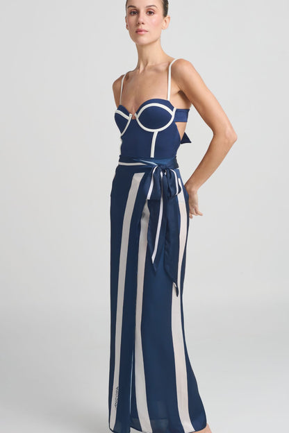 Ancora Beach Cover-up - Kaena Pareo - Blue