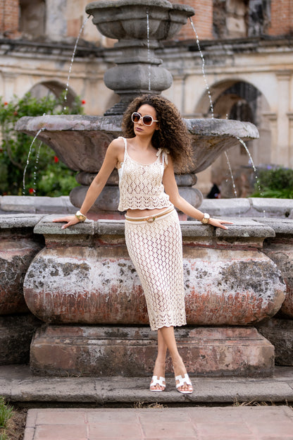 MILONGA Desert Ivory beachwear