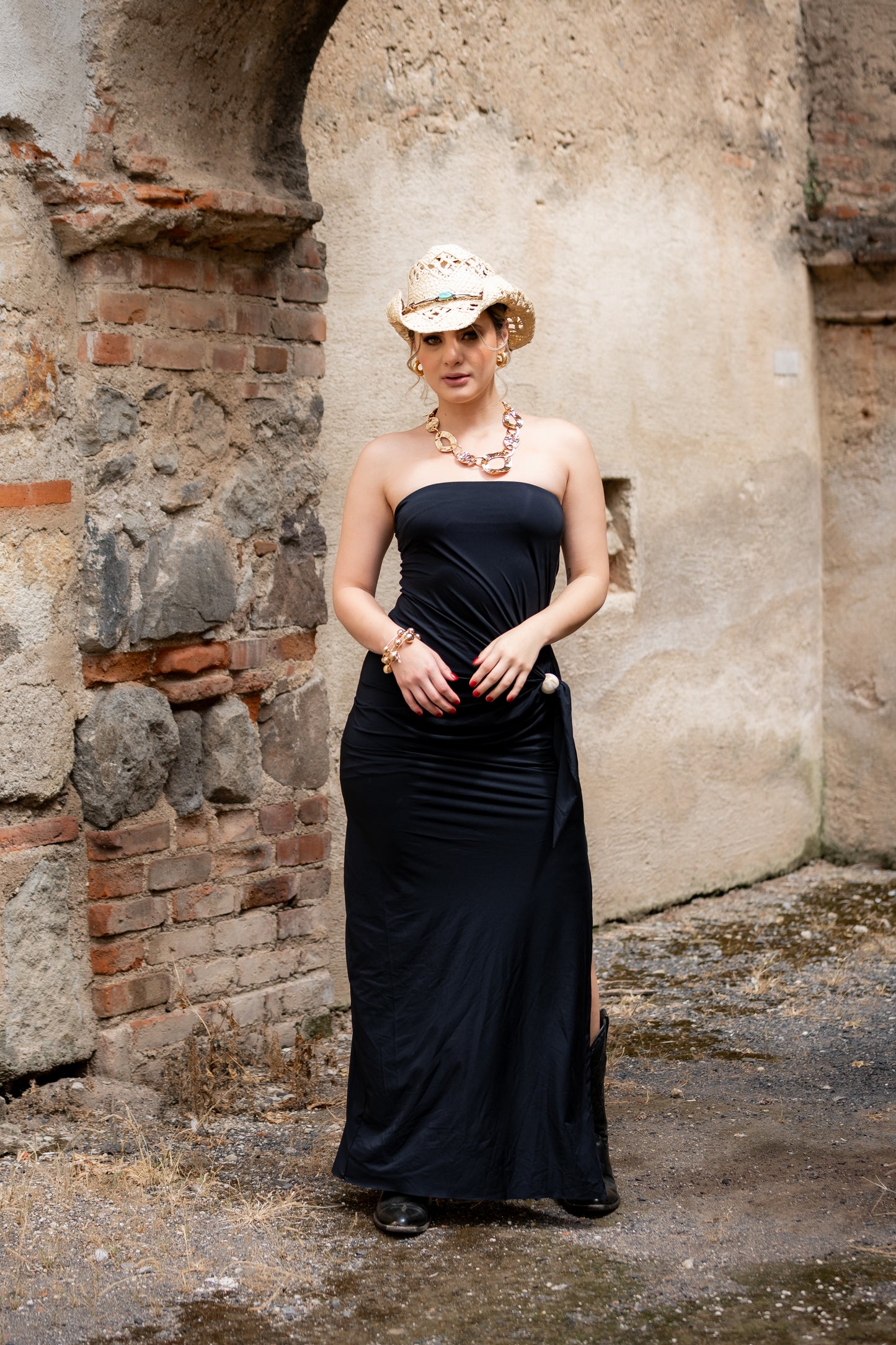 Vestido AGUA BENDITA Melina Ambar