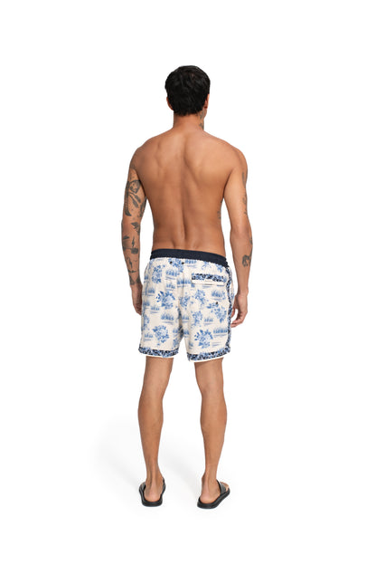 AGUA BENDITA Joe Ivy Men's Swim Trunks