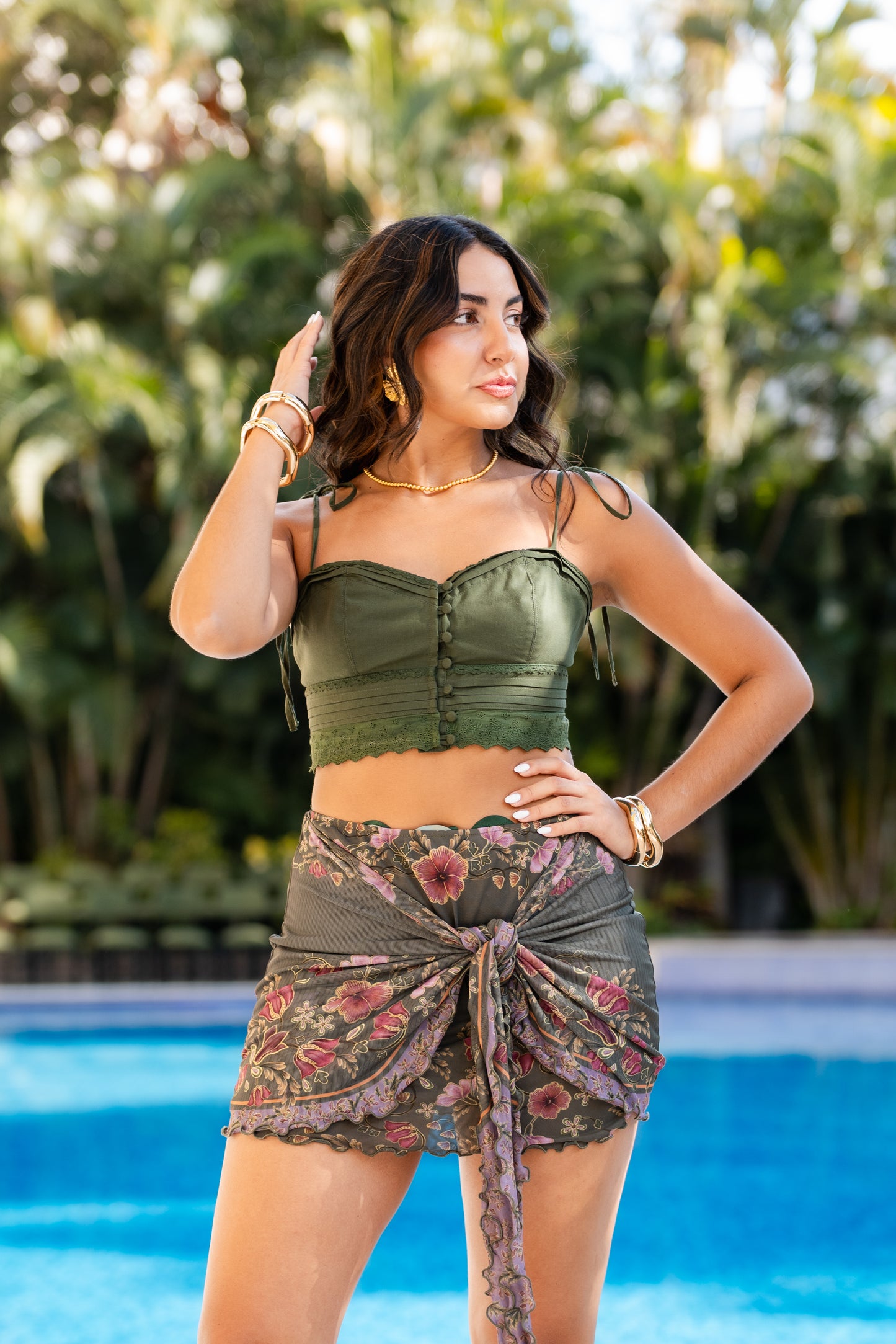 Agua Bendita Sports Top - Ariel Vitreo