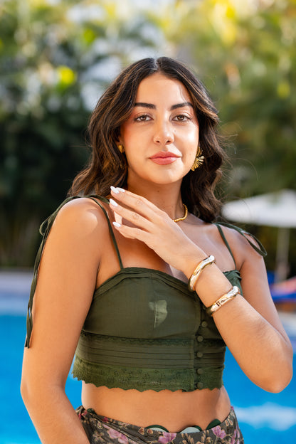 Agua Bendita Sports Top - Ariel Vitreo
