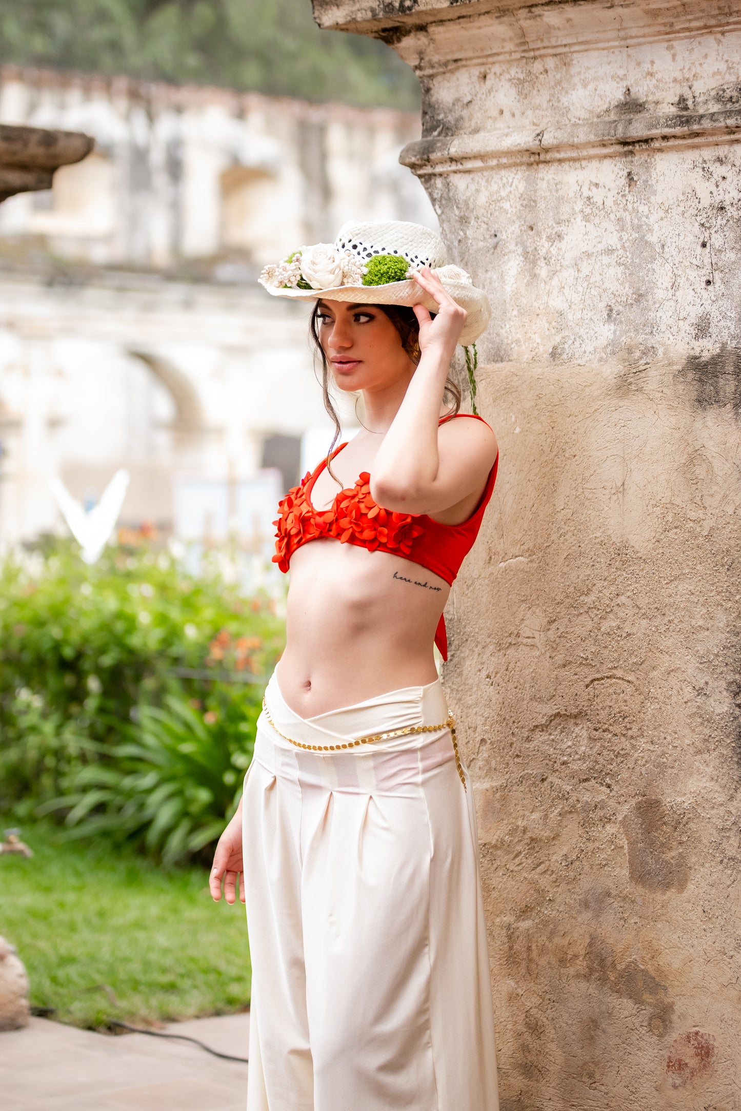 Halter Top ANCORA Aúlea Red