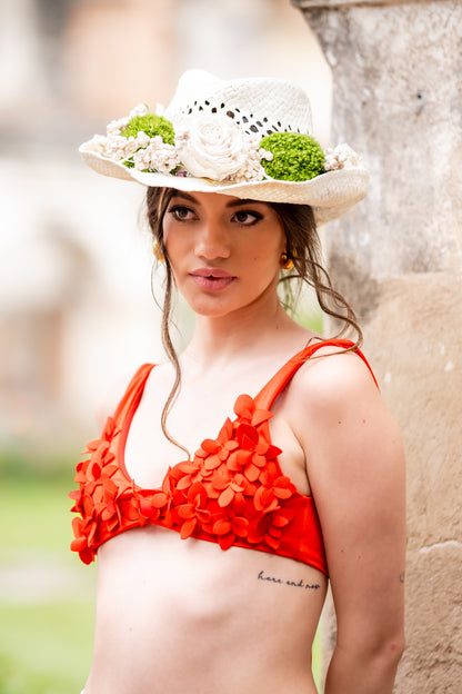 Halter Top ANCORA Aúlea Red